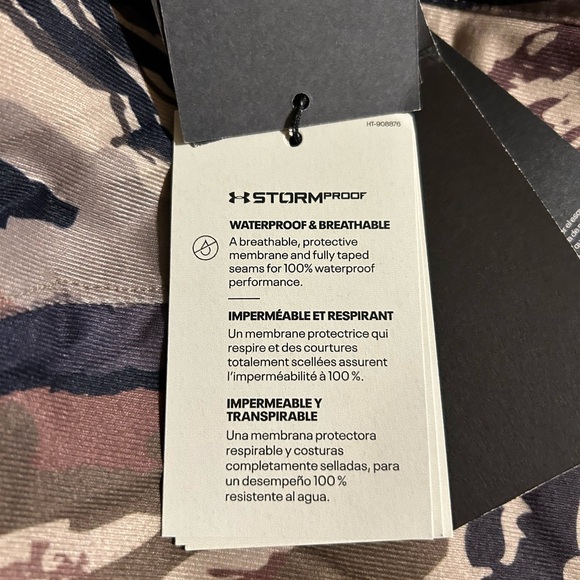 Under Armour Men's XXL Extreme Deep Freeze Insulated Pants - Barren Camouflage - Picture 7 of 10